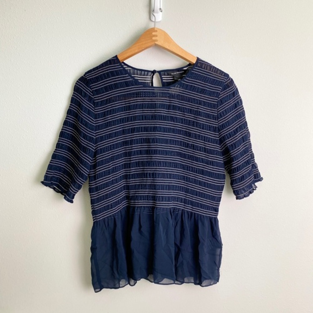 CLUB MONACO Aquamarine Luceenie top - Picture 3 of 7